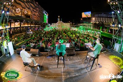 มินิคอนเสิร์ต Greasy Cafe จากงาน Chang Live Park FOOD FUN FRIENDS ที่ The Street Ratchada — photo 72