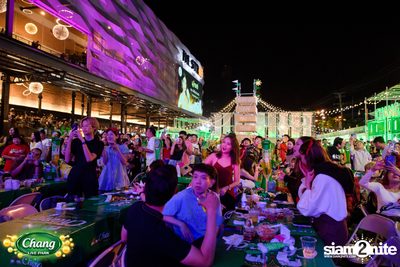 มินิคอนเสิร์ต Greasy Cafe จากงาน Chang Live Park FOOD FUN FRIENDS ที่ The Street Ratchada — photo 131