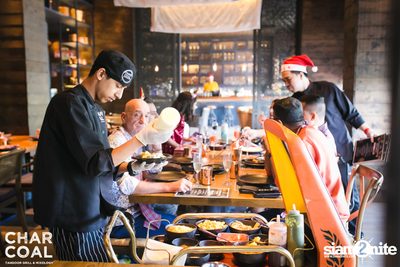 Charcoal Christmas Feast — photo 17
