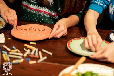 ภาพบรรยากาศฉลองคริสต์มาสสไตล์กรีกจากงาน MERRY OPA! Christmas ที่ Aesop's Bangkok — photo 19