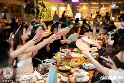 ภาพบรรยากาศฉลองคริสต์มาสสไตล์กรีกจากงาน MERRY OPA! Christmas ที่ Aesop's Bangkok — photo 26