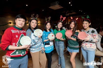 ภาพบรรยากาศฉลองคริสต์มาสสไตล์กรีกจากงาน MERRY OPA! Christmas ที่ Aesop's Bangkok — photo 38