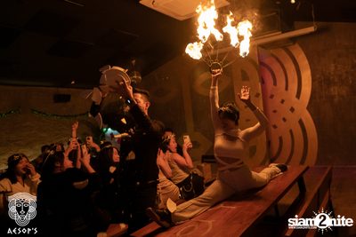 ภาพบรรยากาศฉลองคริสต์มาสสไตล์กรีกจากงาน MERRY OPA! Christmas ที่ Aesop's Bangkok — photo 60