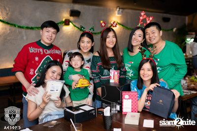 ภาพบรรยากาศฉลองคริสต์มาสสไตล์กรีกจากงาน MERRY OPA! Christmas ที่ Aesop's Bangkok — photo 92