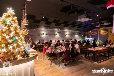 ภาพบรรยากาศฉลองคริสต์มาสสไตล์กรีกจากงาน MERRY OPA! Christmas ที่ Aesop's Bangkok — photo 126
