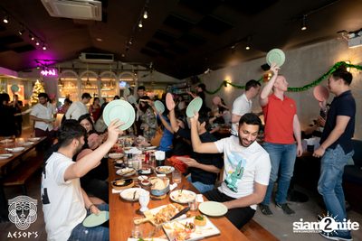 ภาพบรรยากาศฉลองคริสต์มาสสไตล์กรีกจากงาน MERRY OPA! Christmas ที่ Aesop's Bangkok — photo 151