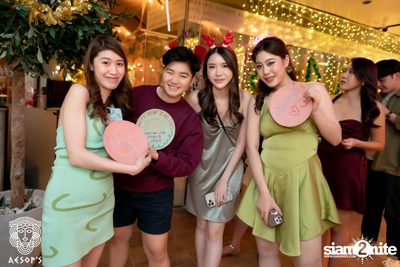 ภาพบรรยากาศฉลองคริสต์มาสสไตล์กรีกจากงาน MERRY OPA! Christmas ที่ Aesop's Bangkok — photo 155