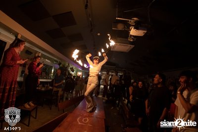 ภาพบรรยากาศฉลองคริสต์มาสสไตล์กรีกจากงาน MERRY OPA! Christmas ที่ Aesop's Bangkok — photo 171
