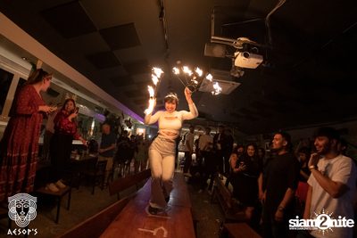 ภาพบรรยากาศฉลองคริสต์มาสสไตล์กรีกจากงาน MERRY OPA! Christmas ที่ Aesop's Bangkok — photo 172