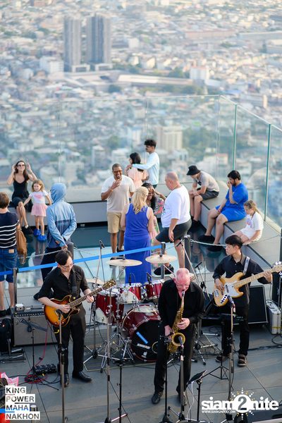 Twilight Tunes with B2F band at King Power Mahanakhon — photo 17