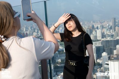 First Sunset at King Power Mahanakhon — photo 12