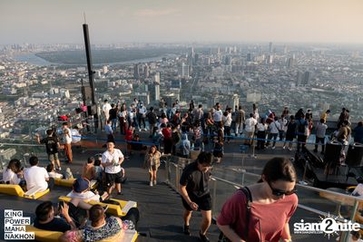 First Sunset at King Power Mahanakhon — photo 19