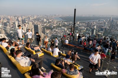 First Sunset at King Power Mahanakhon — photo 20