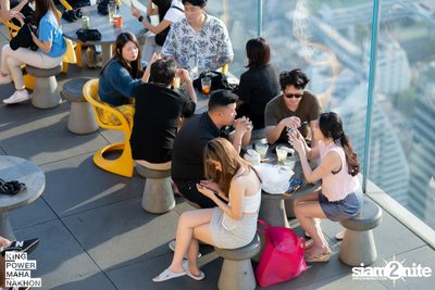 First Sunset at King Power Mahanakhon — photo 24