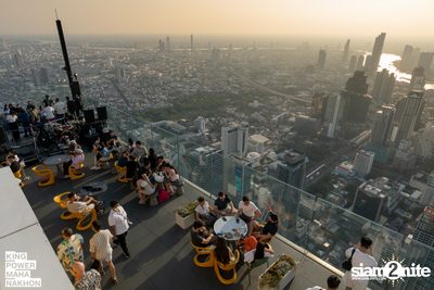 First Sunset at King Power Mahanakhon — photo 26