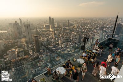 First Sunset at King Power Mahanakhon — photo 27