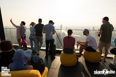 First Sunset at King Power Mahanakhon — photo 28