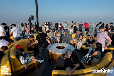 First Sunset at King Power Mahanakhon — photo 29