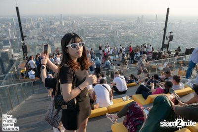 First Sunset at King Power Mahanakhon — photo 34