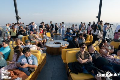 First Sunset at King Power Mahanakhon — photo 39