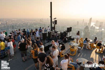 First Sunset at King Power Mahanakhon — photo 69