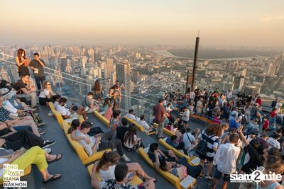 First Sunset at King Power Mahanakhon — photo 88