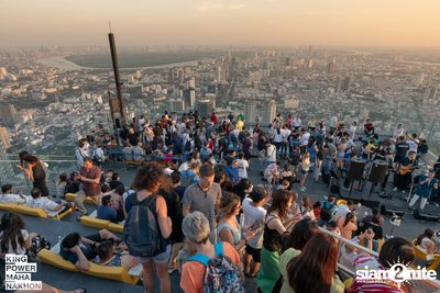 First Sunset at King Power Mahanakhon — photo 89