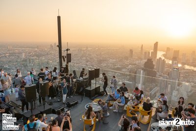 First Sunset at King Power Mahanakhon — photo 90