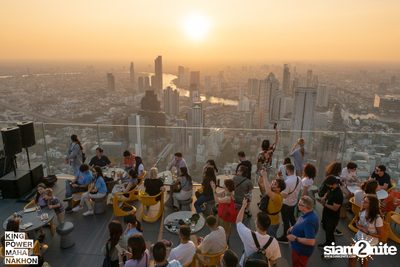 First Sunset at King Power Mahanakhon — photo 91