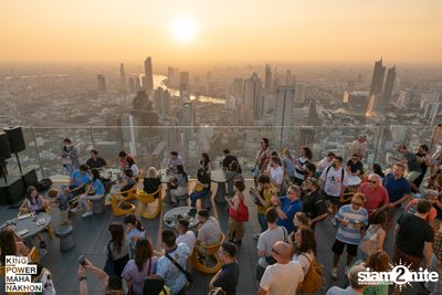 First Sunset at King Power Mahanakhon — photo 92