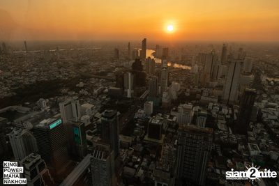 First Sunset at King Power Mahanakhon — photo 103