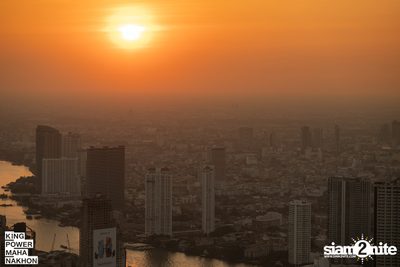 First Sunset at King Power Mahanakhon — photo 106