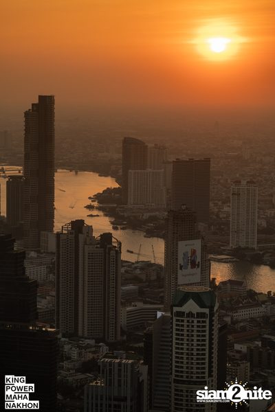 First Sunset at King Power Mahanakhon — photo 107