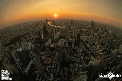 First Sunset at King Power Mahanakhon — photo 108