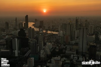 First Sunset at King Power Mahanakhon — photo 109