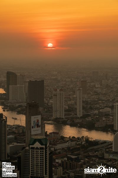 First Sunset at King Power Mahanakhon — photo 110