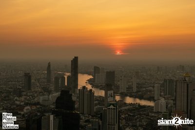 First Sunset at King Power Mahanakhon — photo 111