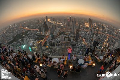 First Sunset at King Power Mahanakhon — photo 123