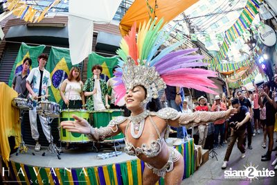 ภาพบรรยากาศจากงาน Brazilian Street Carnival ที่ Havana Social — photo 74