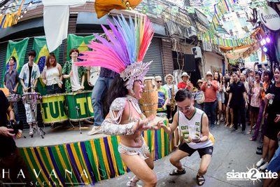 ภาพบรรยากาศจากงาน Brazilian Street Carnival ที่ Havana Social — photo 93
