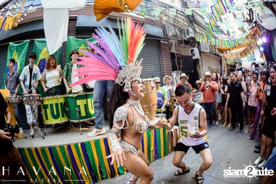 ภาพบรรยากาศจากงาน Brazilian Street Carnival ที่ Havana Social — photo 94