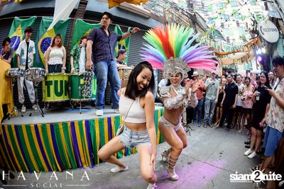 ภาพบรรยากาศจากงาน Brazilian Street Carnival ที่ Havana Social — photo 100