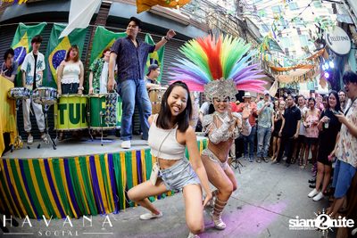 ภาพบรรยากาศจากงาน Brazilian Street Carnival ที่ Havana Social — photo 101