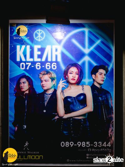 ภาพบรรยากาศคอนเสิร์ต Klear ที่ร้าน Fullmoon Terrace & Bar — photo 1