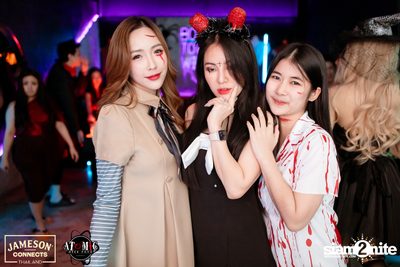 ภาพบรรยากาศงาน Halloween Fright Night ที่ Atomic Bangkok — photo 101