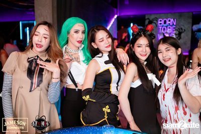 ภาพบรรยากาศงาน Halloween Fright Night ที่ Atomic Bangkok — photo 103