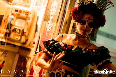ภาพบรรยากาศงาน Dia De Los Muertos ที่ Havana Social — photo 126