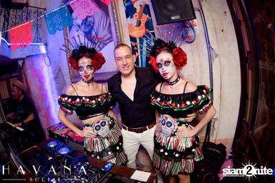 ภาพบรรยากาศงาน Dia De Los Muertos ที่ Havana Social — photo 129