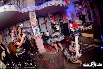 ภาพบรรยากาศงาน Dia De Los Muertos ที่ Havana Social — photo 145