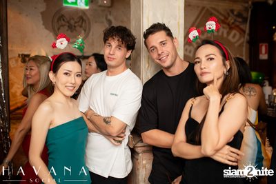 ภาพบรรยากาศงาน Xmas party ที่ Havana Social — photo 89